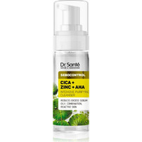 Dr. Sante Sebocontrol Cica + Zinc + AHA Ενυδατικός Αφρός Καθαρισμού Προσώπου 150ml