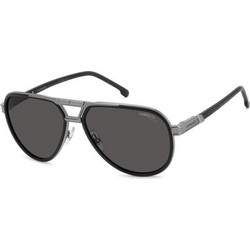 Carrera CA1076/S ANS/M9 Γυναικεία Γυαλιά Ηλίου Aviator Μεταλλικά Μαύρα με Μαύρο Φακό