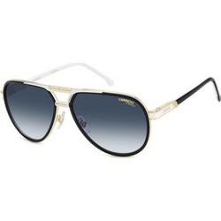 Carrera CA1076/S 80S/0861 Ανδρικά Γυαλιά Ηλίου Aviator Μεταλλικά Μαύρα με Μαύρο Φακό