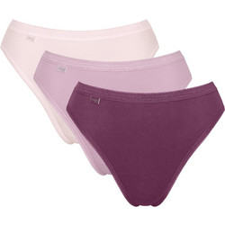 Sloggi Ψηλόμεσα Γυναικεία Slip 3Pack 10222391-V013