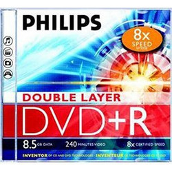 Philips PH992138 Εγγράψιμο DVD+R 8x Dual Layer 8.5GB
