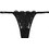 Emporio Armani Γυναικείο Sexy String με Δαντέλα Μαύρο EW000396AF15359-UC001