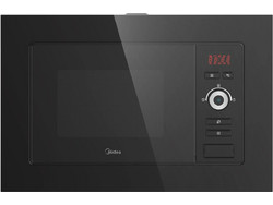 Midea MW20DIBK Εντοιχιζόμενος Φούρνος Μικροκυμάτων με Grill 20lt Μαύρος