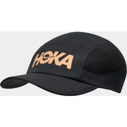 Hoka Ανδρικό Καπέλο Jockey Υφασμάτινο Μαύρο 1164330-BKGD