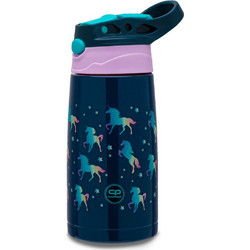 CoolPack Unicorn Παιδικό Παγούρι Θερμός Ανοξείδωτο με Καλαμάκι Πολύχρωμο 350ml
