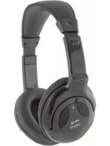 QTX SHB40 Ενσύρματα Ακουστικά Hi-Fi Over Ear Γκρι