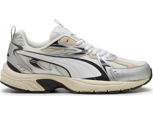 Puma Milenio Tech Ανδρικά Sneakers Ασημί 402623-03