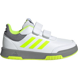 Adidas Tensaur Παιδικά Αθλητικά Παπούτσια για Τρέξιμο Λευκά Γκρι Lime JQ2867