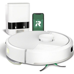 iRobot Roomba Combo 105 με AutoEmpty Dock White Σκούπα Ρομπότ για Σκούπισμα & Σφουγγάρισμα με Χαρτογράφηση και Wi-Fi