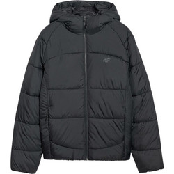 4F Ανδρικό Μπουφάν Χειμωνιάτικο Puffer Μαύρο 4FRAW25TDJAM0708-20S