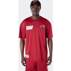 New Era NBA Miami Heat Ανδρικό Αθλητικό T-Shirt Μπορντό 60596414