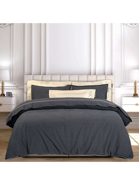 Greenwich Polo Club Σετ Σεντόνια King Size 250x270 Essential 2297 Black