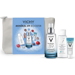 Vichy Mineral 89 Booster 50ml + Mineral 89 Booster 5ml + Purete Thermale Micellar Water 100ml
