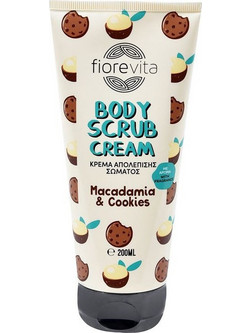 Fiorevita Macadamia & Cookies Cream Scrub Σώματος 200ml