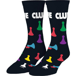 Cool Clue Pieces Ανδρικές Κάλτσες Ψηλές με Σχέδια Navy Μπλε 36651MCNCF