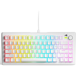 Glorious GMMK 3 Μηχανικό Gaming Πληκτρολόγιο TenKeyLess με Glorious Fox Διακόπτες RGB White