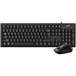 Genius KM-160 Black Σετ Πληκτρολόγιο & Ποντίκι