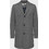 Only & Sons Ανδρικό Παλτό Μακρύ Υφασμάτινο Γκρι 22036067