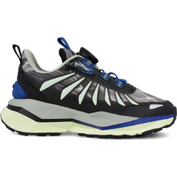 Garvalin Παιδικά Sneakers με Φωτάκια Μαύρα Royal Blue Lime 251810-A054