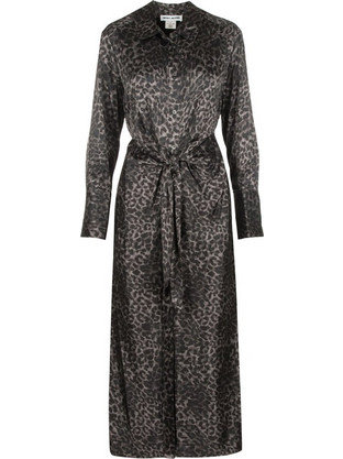 DKNY Midi Βραδινό Φόρεμα Σεμιζιέ Μαύρο DJ5D9151-OK9