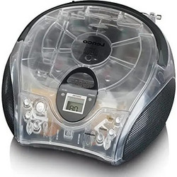 Lenco SCD-24 Φορητό Ράδιο CD Player με MP3 Μαύρο