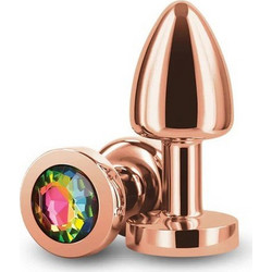 NS Novelties Rear Assets Petite Πρωκτική Σφήνα Diamond Plug 6cm Χρυσή