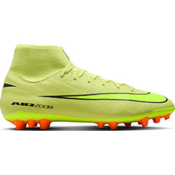 Nike Mercurial Superfly 10 Academy AG FQ8329-300 Ποδοσφαιρικά Παπούτσια με Τάπες και Καλτσάκι Lime