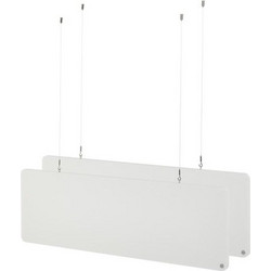 t.akustik PET Pendant Absorber 40 Ηχοαπορροφητικό Πάνελ 40x120x2.5cm 1τμχ Λευκό