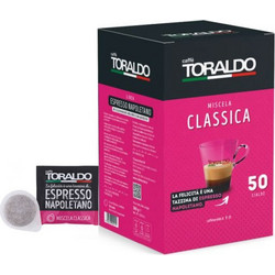 Caffe Toraldo Κάψουλες Espresso Classica Συμβατές με Μηχανή E.S.E Pod 50τμχ