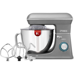 Pyrex SB-1510 Κουζινομηχανή 1400W με Γυάλινο Κάδο 8lt