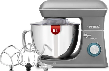 Pyrex SB-1510 Κουζινομηχανή 1400W με Γυάλινο Κάδο 8lt | BestPrice.gr