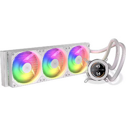 KRUX HydroGlance 360 White Υδρόψυξη CPU 120mm ARGB για Socket 1150 / 1151 / 1155 / 1156 / 1200 / 1700 / 1851 / AM4 / AM5