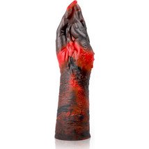 Epic Lilith Evil Demon Dildo με Βεντούζα 16cm Κόκκινο Μαύρο