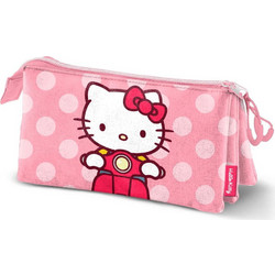 Karactermania Hello Kitty Moto Κασετίνα με 3 Θήκες Ροζ 09513