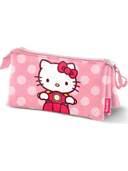 Karactermania Hello Kitty Moto Κασετίνα με 3 Θήκες Ροζ 09513