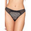 Luna Mystique Γυναικείο Sexy String με Δαντέλα Μαύρο 25800