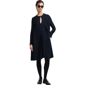 Emporio Armani Mini Βραδινό Φόρεμα Μεταξωτό Navy Μπλε EW002310TE15812-FB212