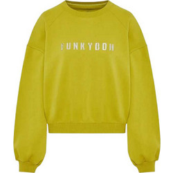 Funky Buddha Γυναικείο Φούτερ Lime FBL012-114-06