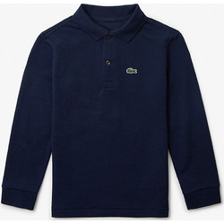 Lacoste Παιδικό Polo Μακρυμάνικο Navy Μπλε 3PJ1542-166