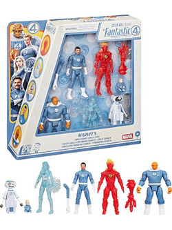 Hasbro Marvel The Fantastic Four Epic World of Action First Family Collection Σετ Φιγούρες Δράσης για 4+ Ετών