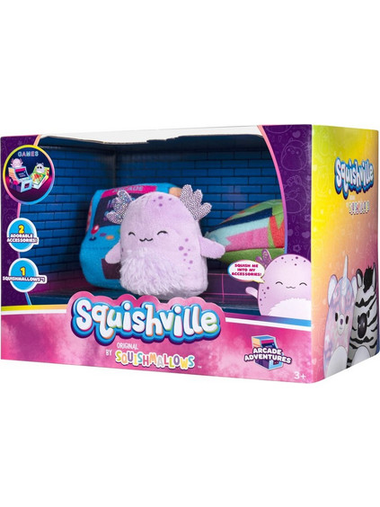 Kelly Toy Squishmallows Squishville Accessory Set Arcade Adventures