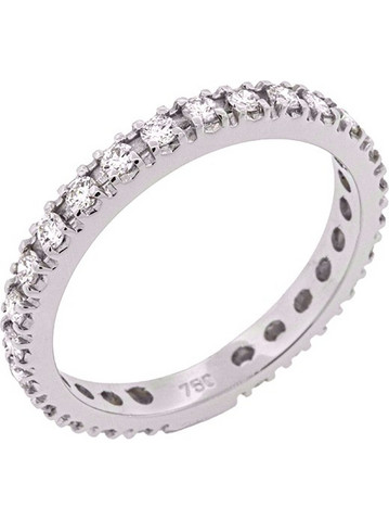 Million Diamonds Γυναικείο Δαχτυλίδι Σειρέ Ολόβερο από Λευκόχρυσο 18K με Διαμάντι RL21576