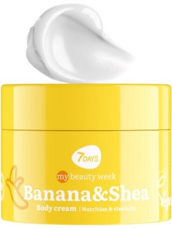 7Days Banana & Shea Ενυδατική Κρέμα Σώματος 250ml