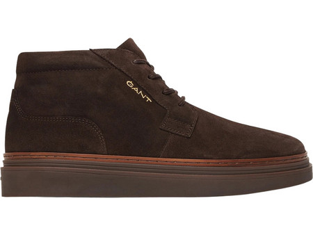 Gant Kinzoon Ανδρικά Μποτάκια Δερμάτινα Καφέ 3GS31643638-G399