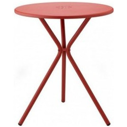 SCAB Design Στρογγυλό Τραπέζι Κήπου Μεταλλικό 60x72cm 34398942