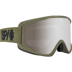 SPY Crusher Elite Μάσκα Σκι & Snowboard Ενηλίκων Πράσινη με Φακό Καθρέπτη Γκρι
