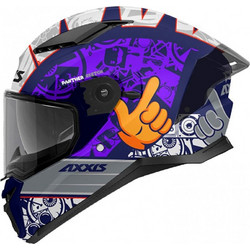 Axxis Panther SV Sketch B8 Gloss Multicolor Κράνος Μηχανής Full Face 1500gr