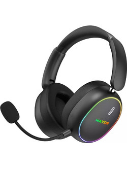 Hator Phoenix 2 Ασύρματο Gaming Headset Over Ear Black