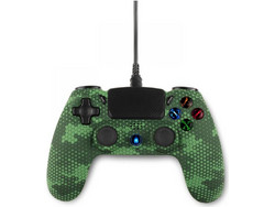 Spartan Gear Hoplite 2 Wired Controller για PC & PS4 Green Camo
