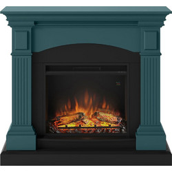 Tagu Magna PowerFlame TQ Επιδαπέδιο Ηλεκτρικό Τζάκι 1500W Μ113.7xΥ102.2xΒ28.2cm